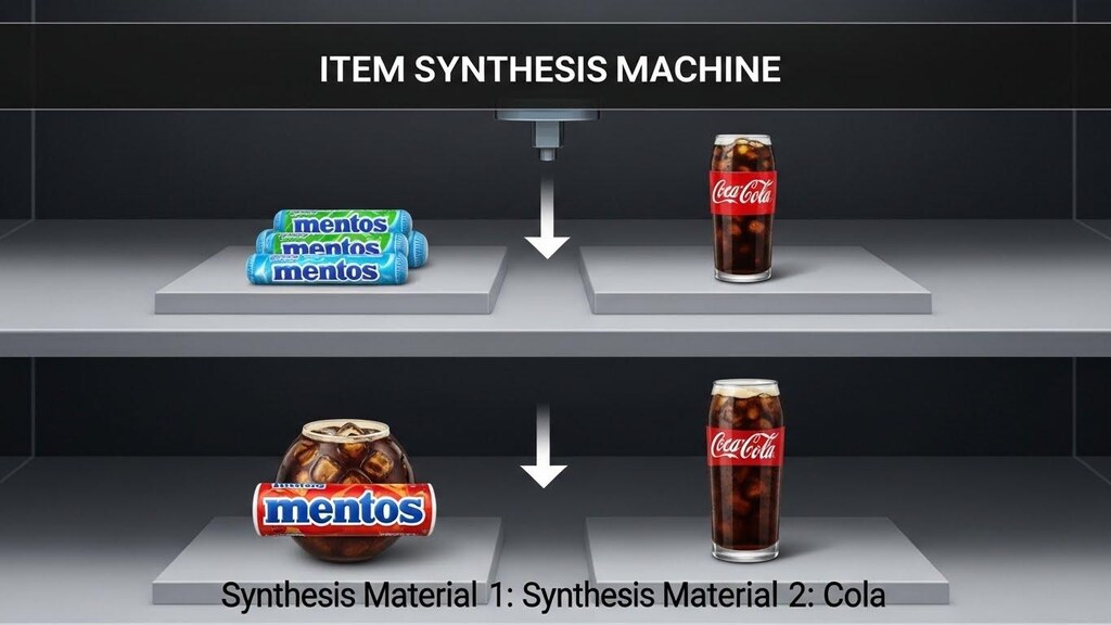 メントスとコーラを合成