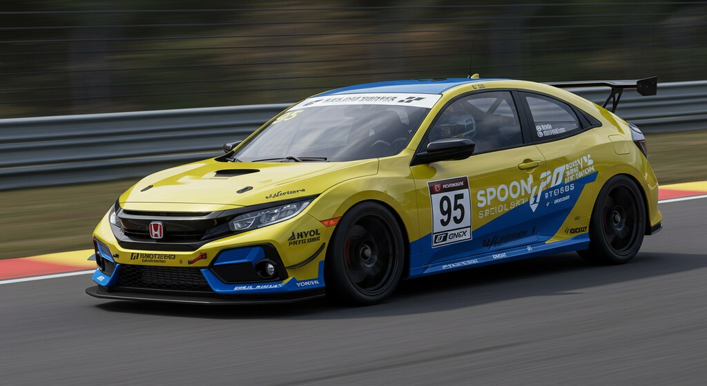 スプーンシビックレーシングカー