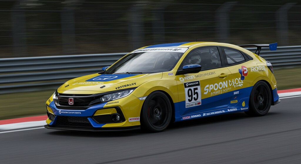 スプーンシビックレーシングカー