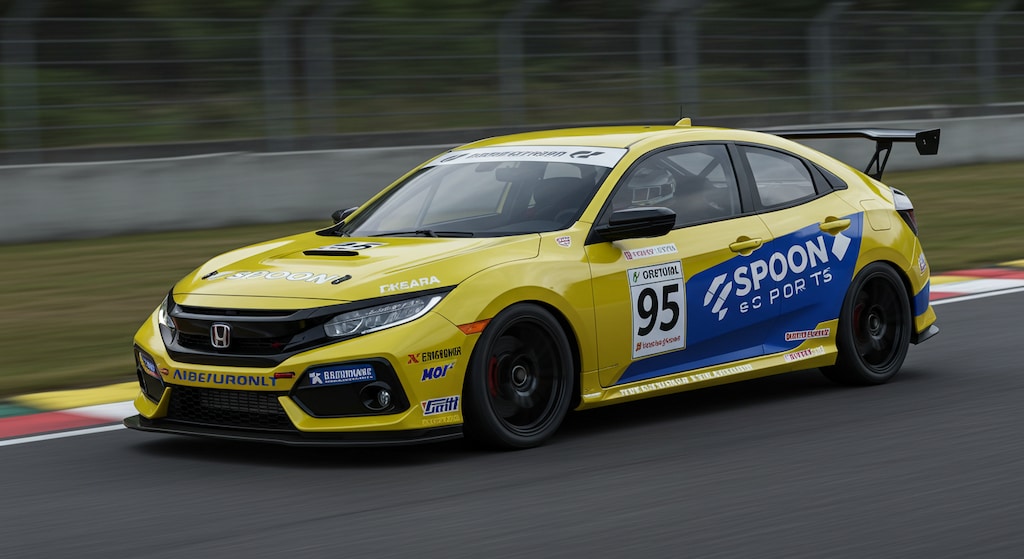 スプーンシビックレーシングカー