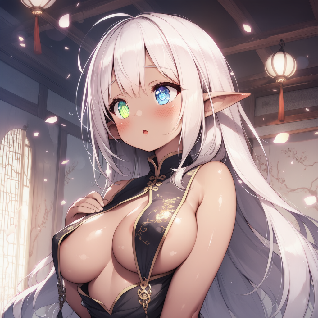 黒チャイナ