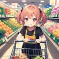 妹とスーパーに 2枚目