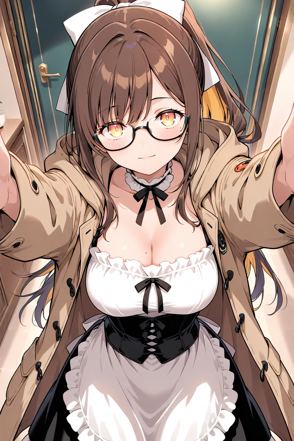 お帰りなさいませ・・・