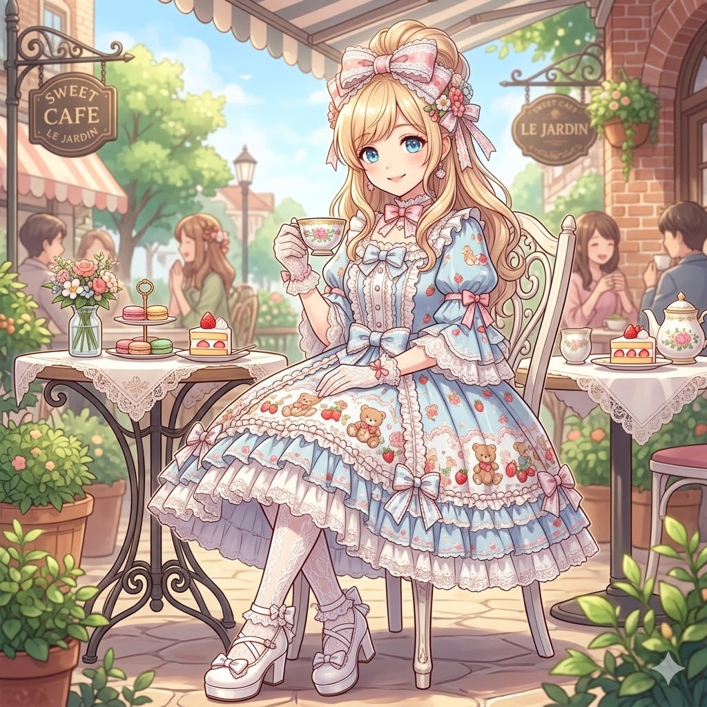 ちちぷいちゃん甘ロリ | の人気AIイラスト・グラビア