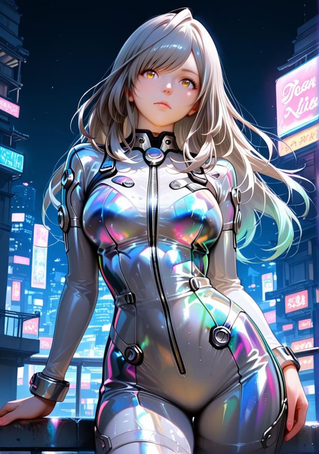 朝比奈月愛（AsahinaKagura）キャットスーツ ワイルドカード