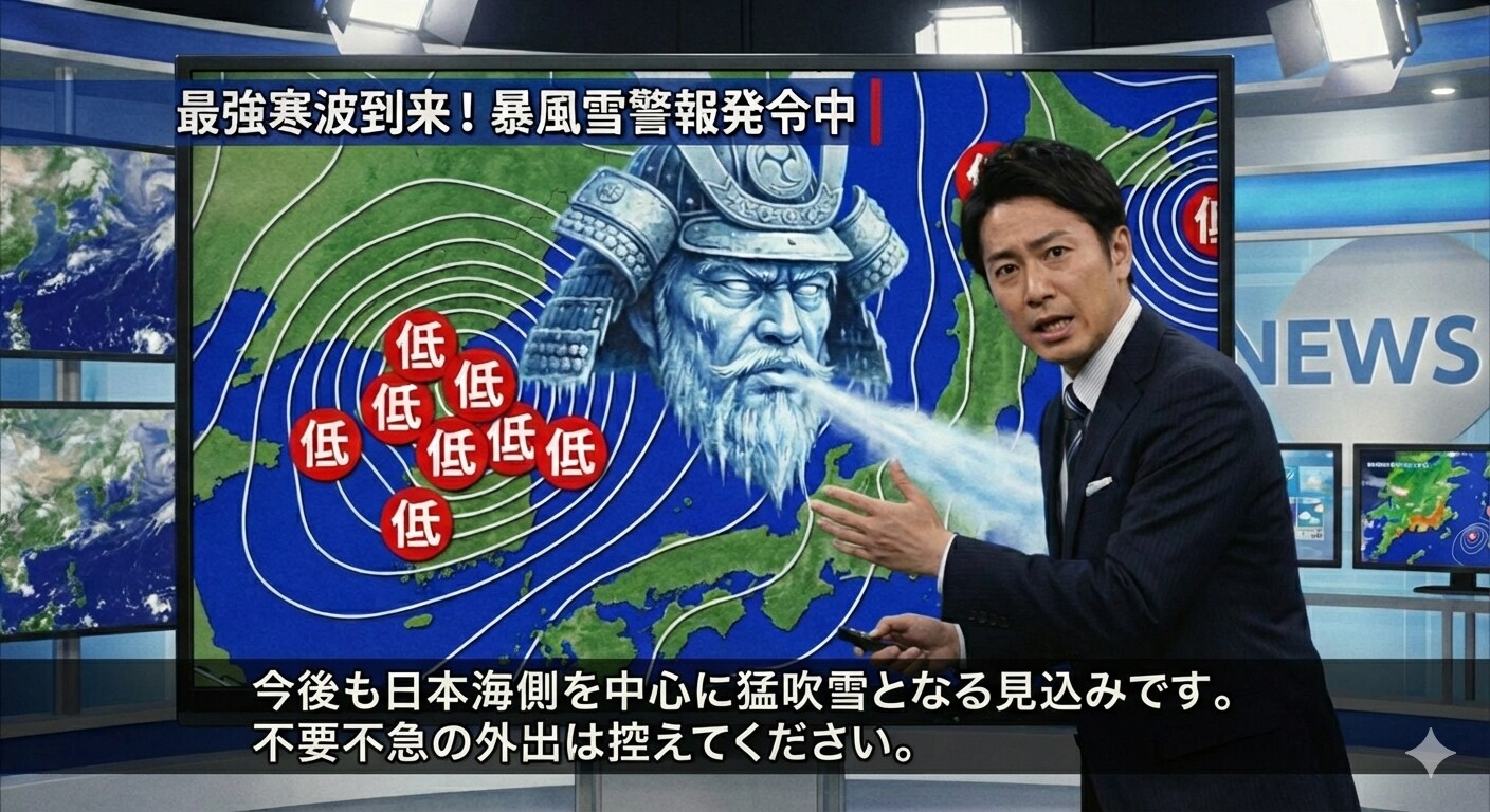 最強寒波と冬将軍【解説】
