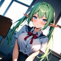 制服エルフちゃん 4枚目