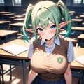 制服エルフちゃん 8枚目