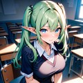 制服エルフちゃん 2枚目