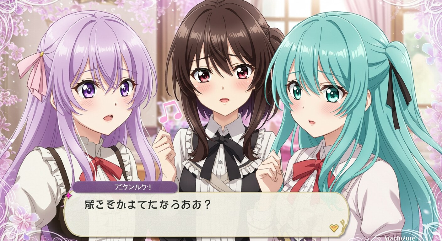 美少女ゲームの一コマ風 | の人気AIイラスト・グラビア