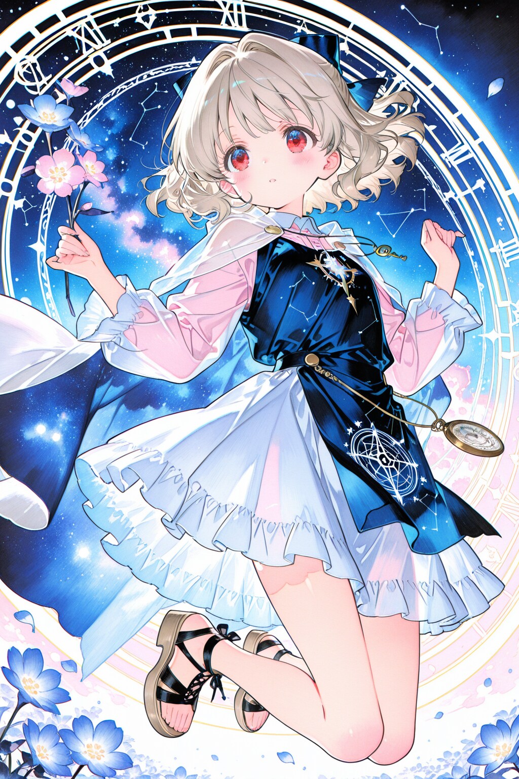 春の星座衣装の日向ちゃん