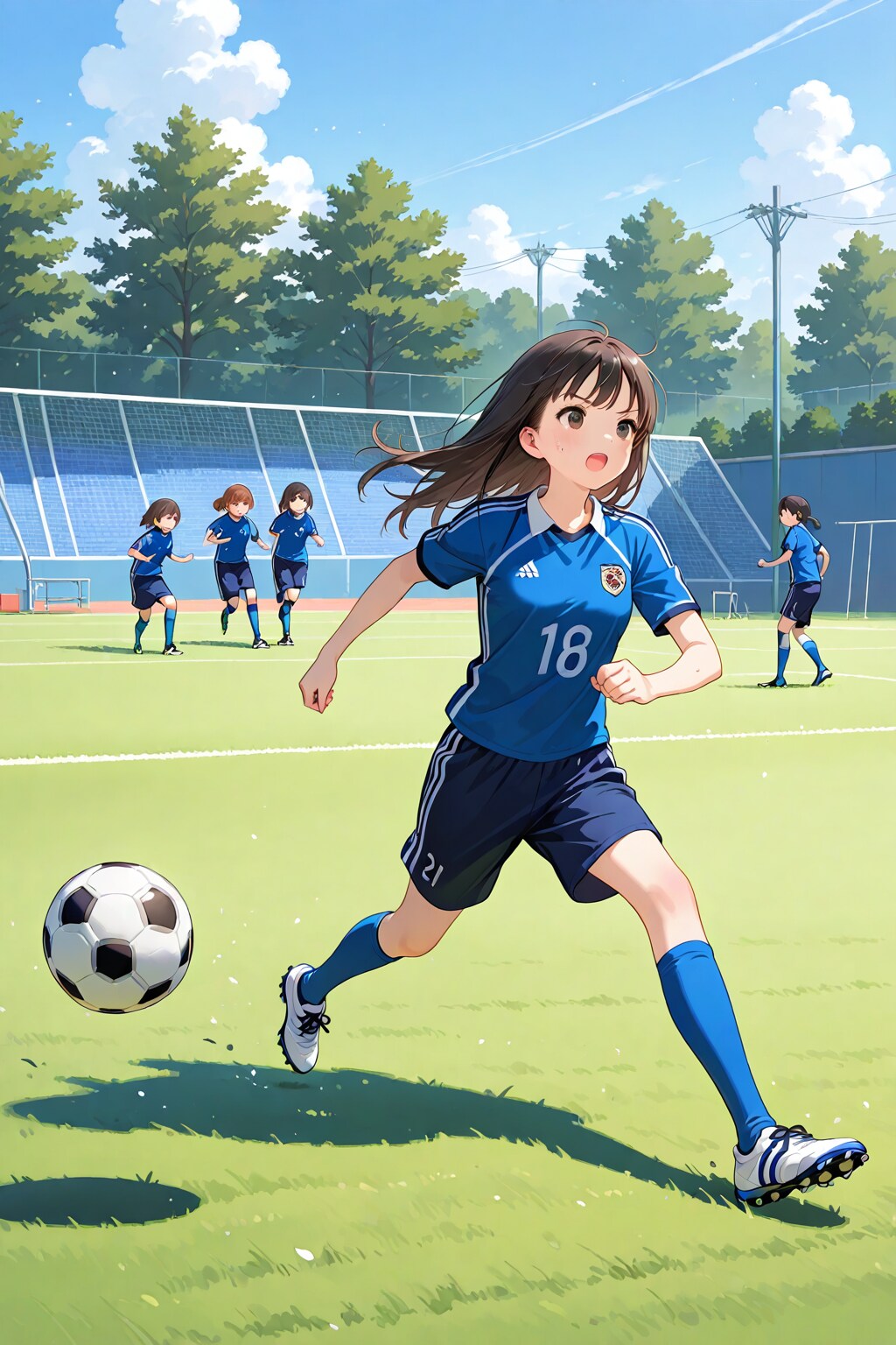 女子サッカーチーム
