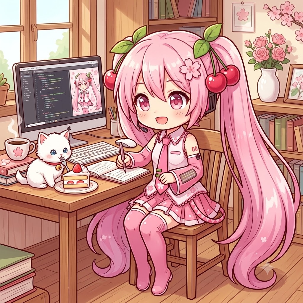 ちび桜ミク（Gemini）