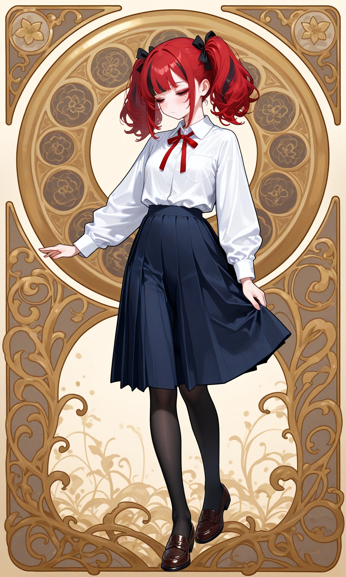 アール・ヌーヴォー POM046 | の人気AIイラスト・グラビア