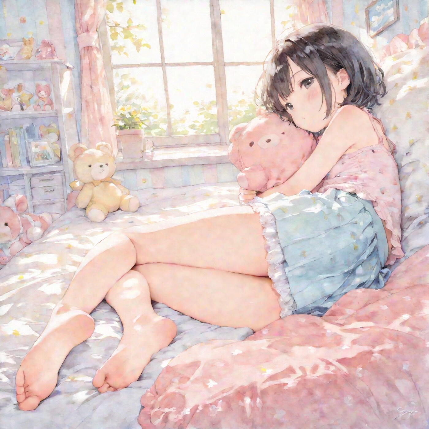 自室にて7