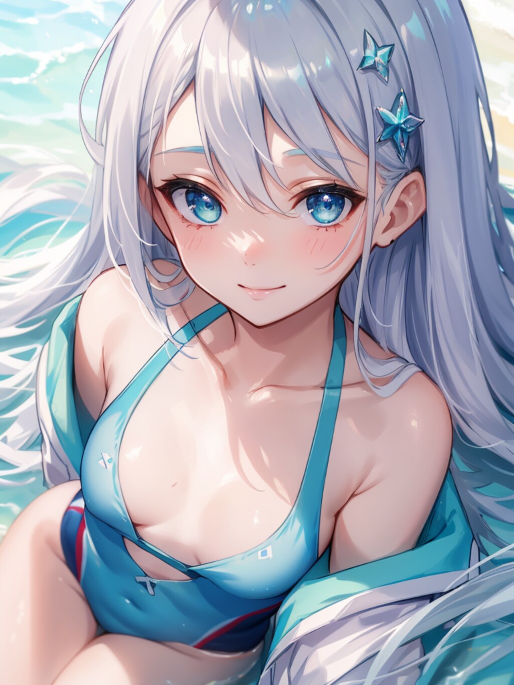 どうしても水着がいいんです。