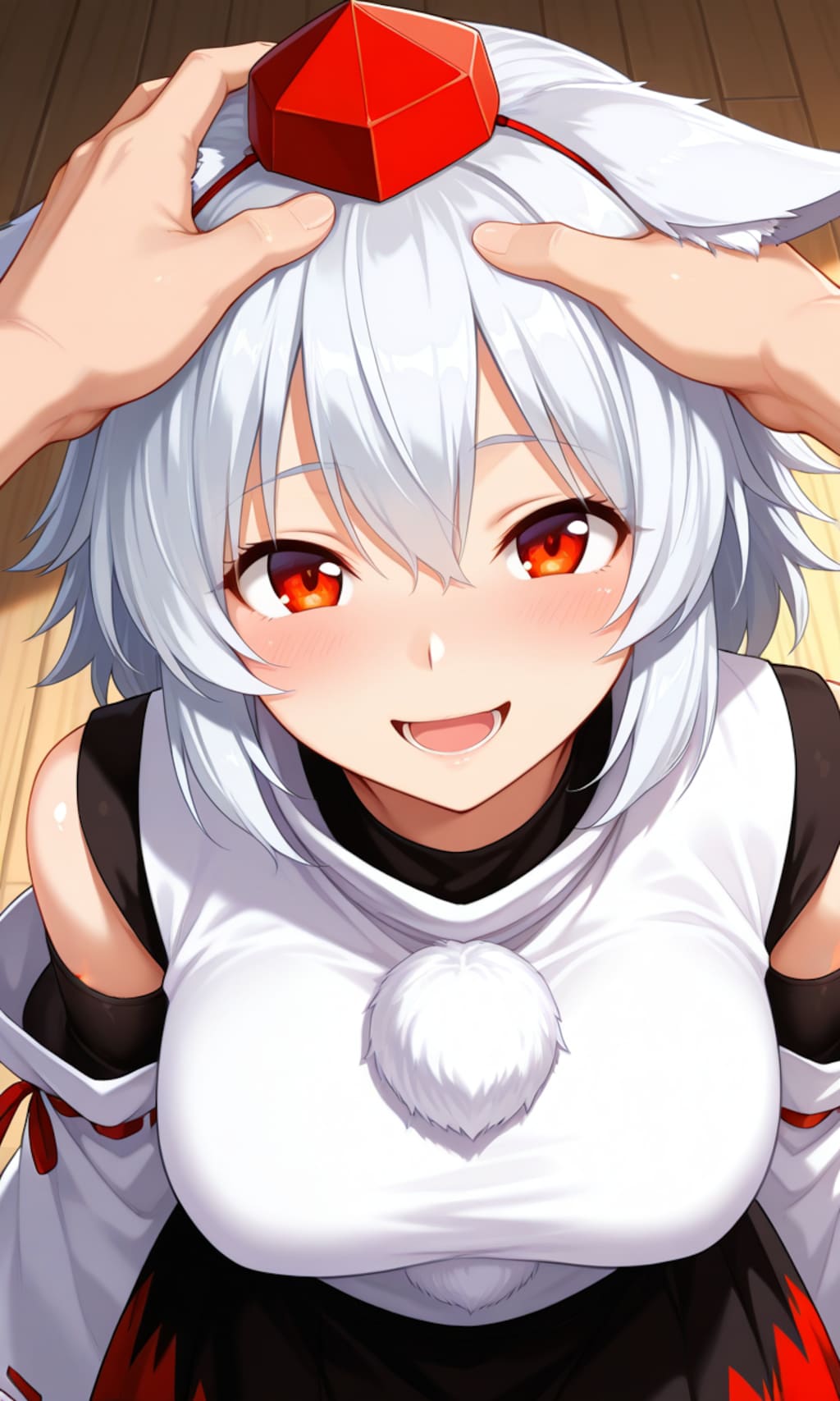 椛　頭撫で
