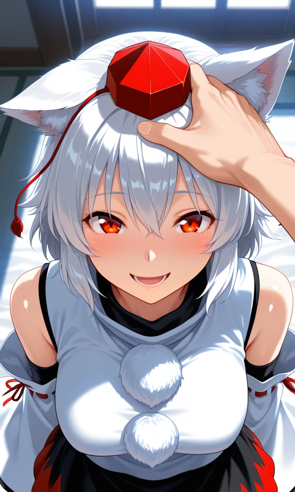 椛　頭撫で