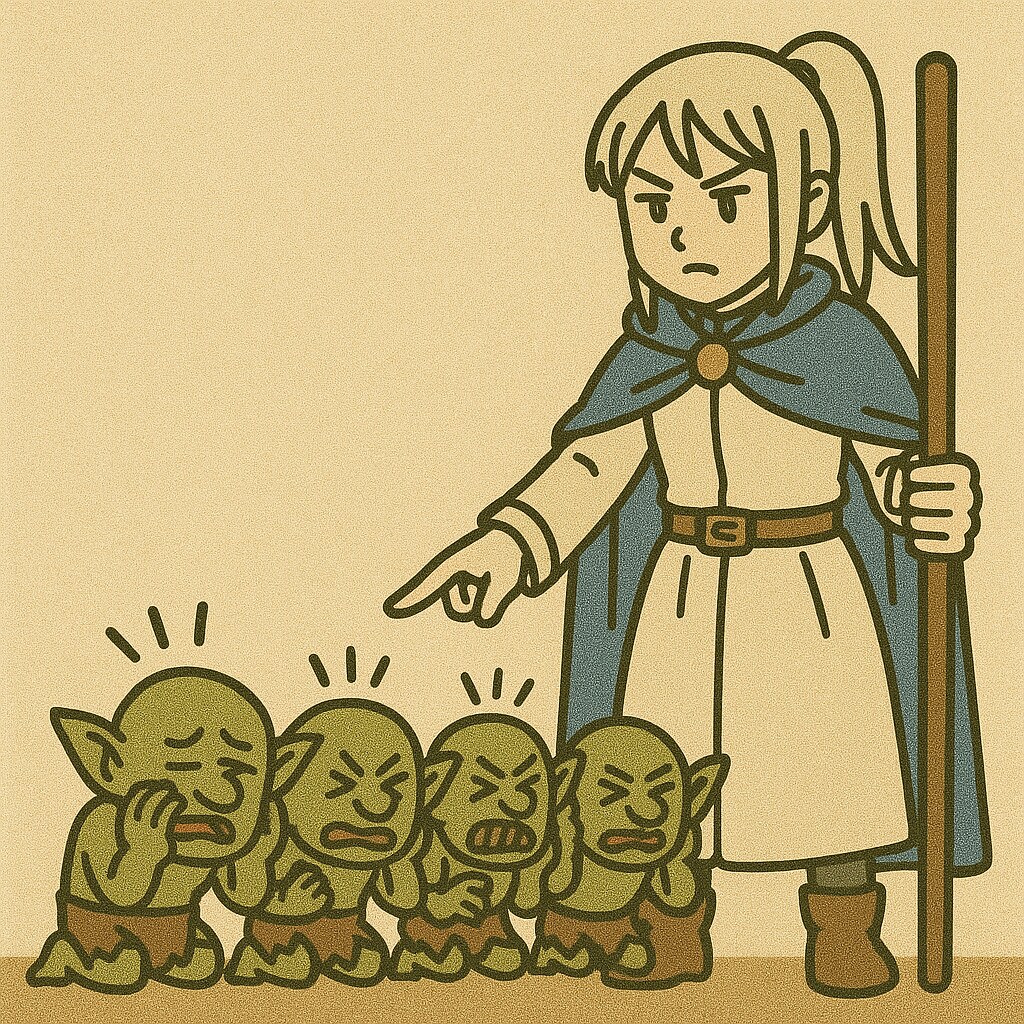 エルフちゃんとゴブリンさんたち　フ○ーレンがやって来た