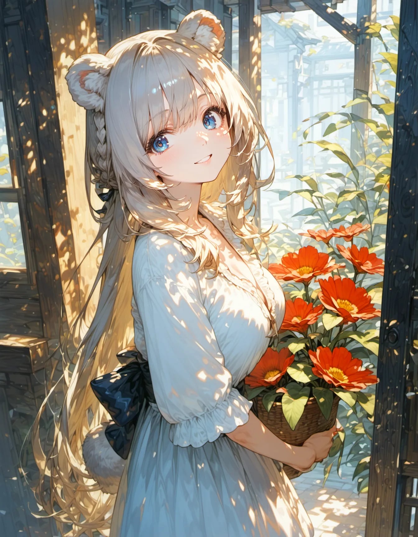 Garden of Gentle Radiance | の人気AIイラスト・グラビア