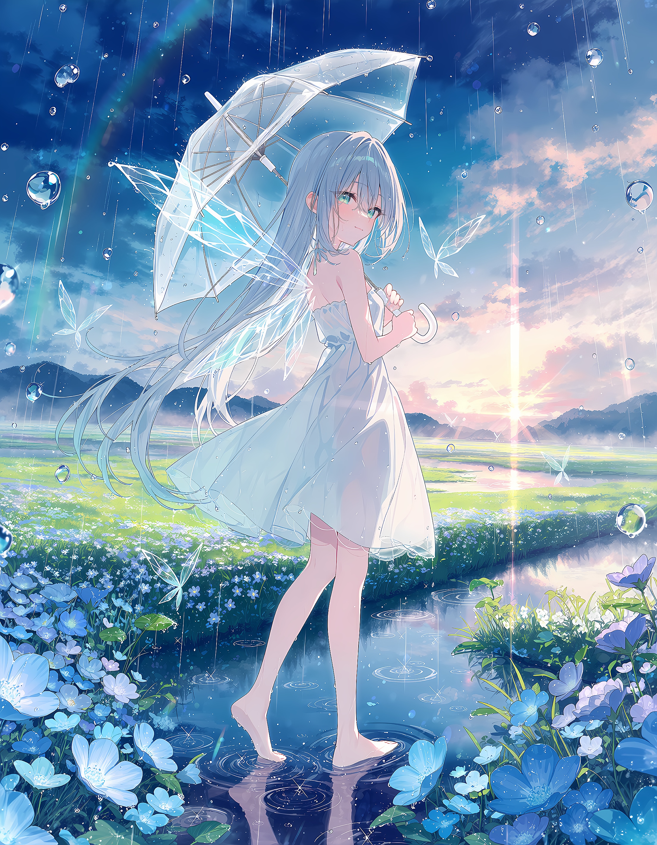 雨上がりの妖精