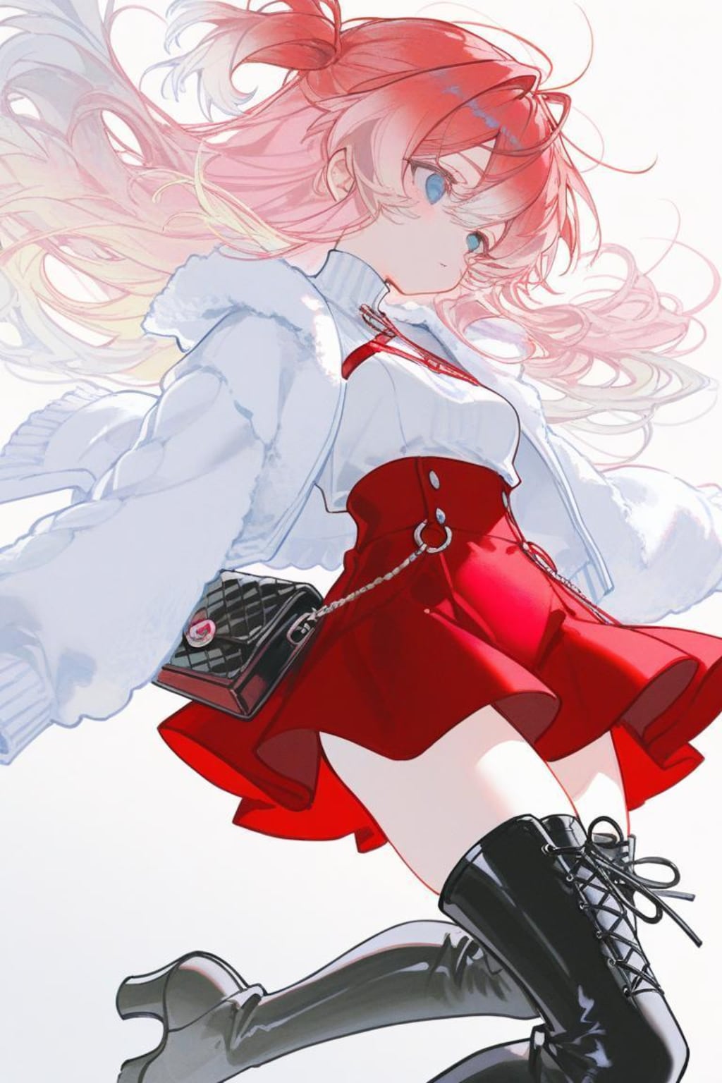 <鈴木ちゃん>赤いすかーと