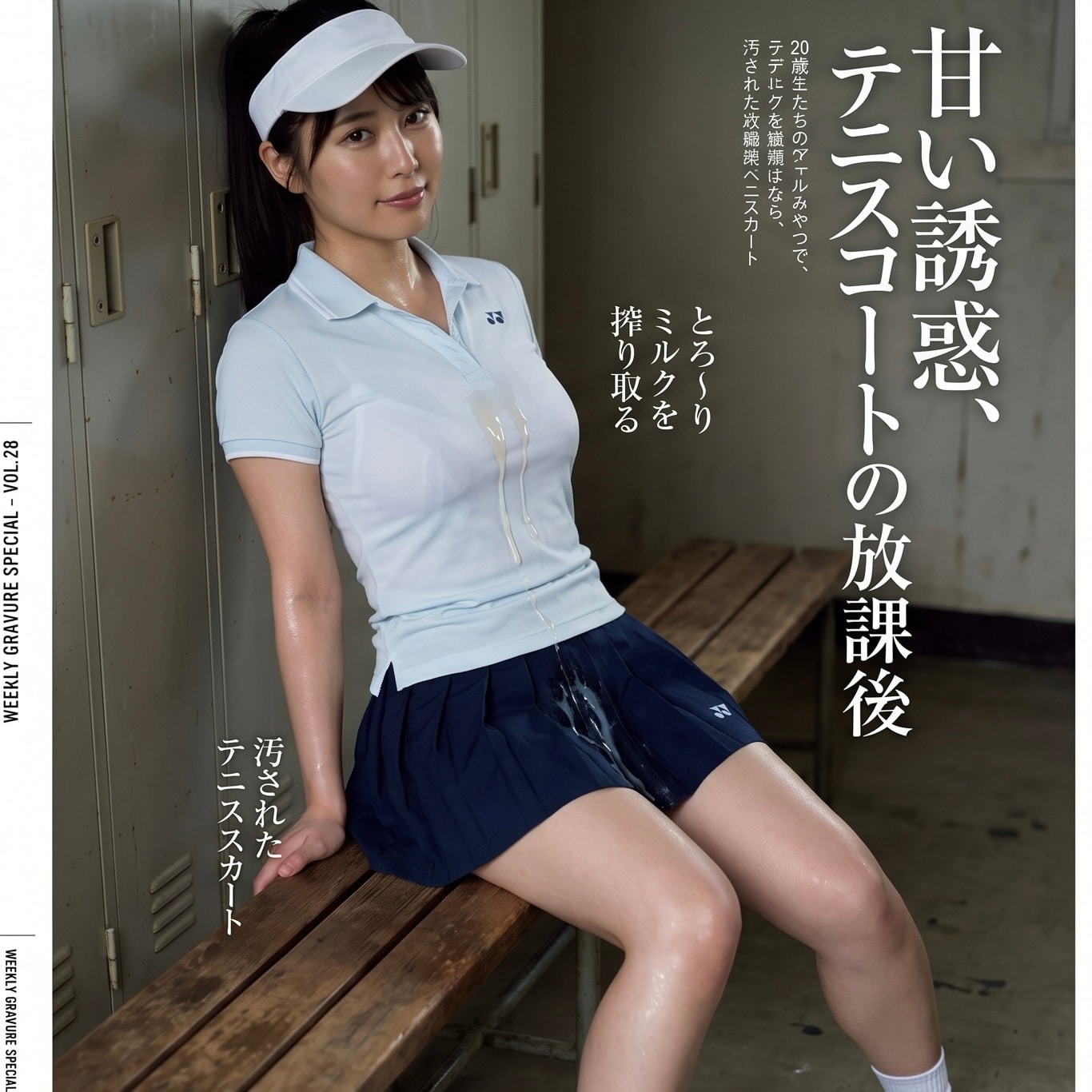 テニス部女子とつゆだく遊戯❤️①