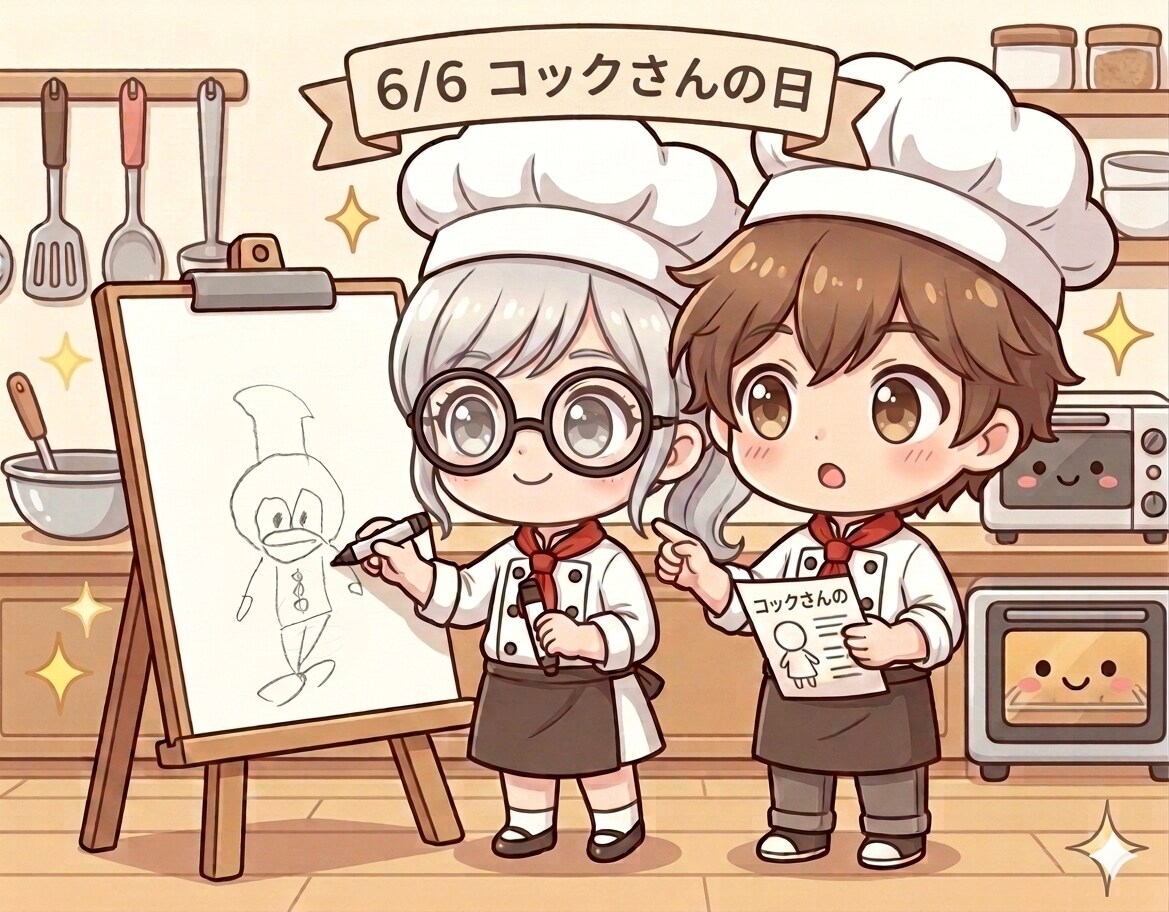 今日は「コックさんの日」でもあります