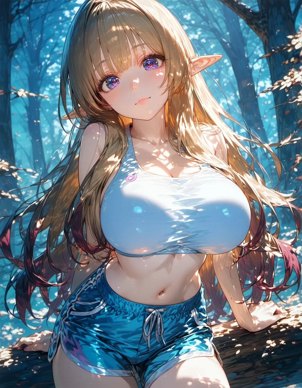 Whispers Through Emerald Woods