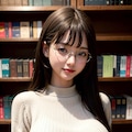 眼鏡司書01 2枚目