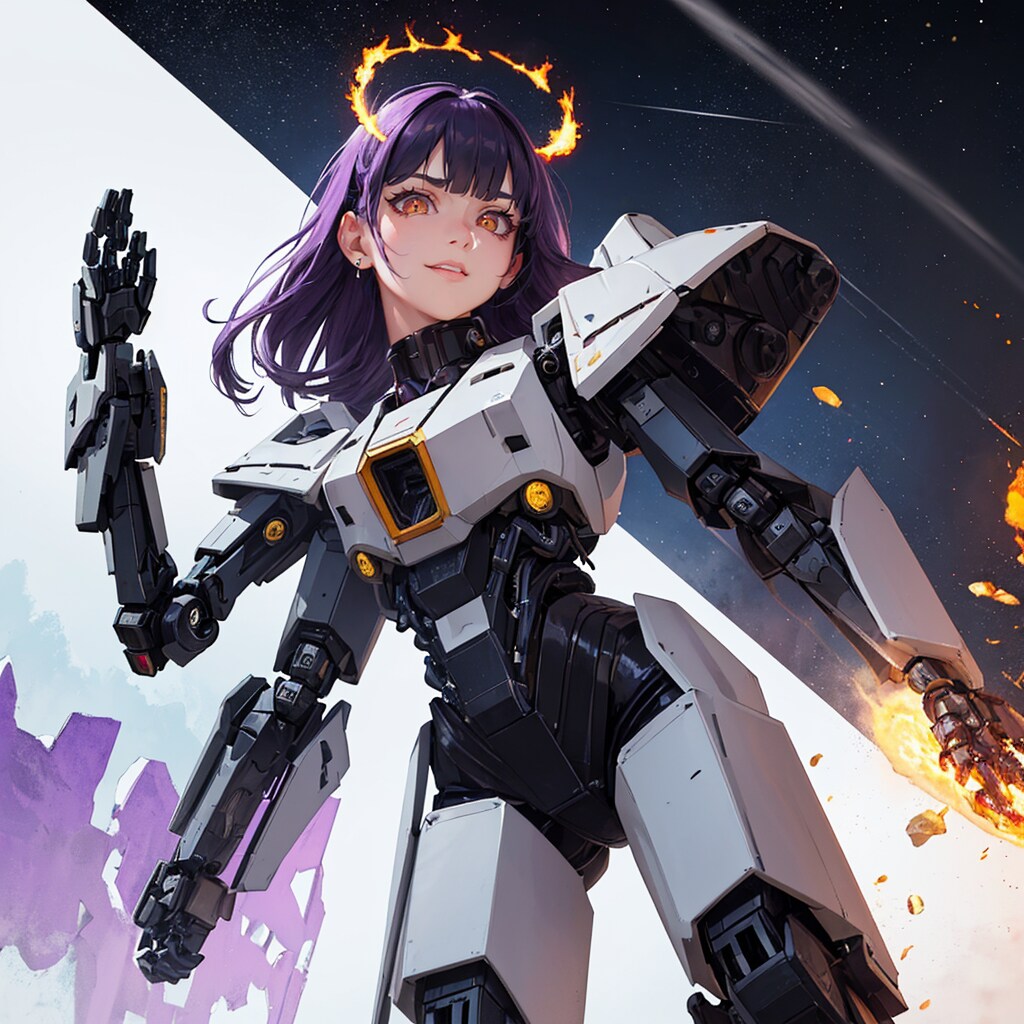 Mechanical Body　purple