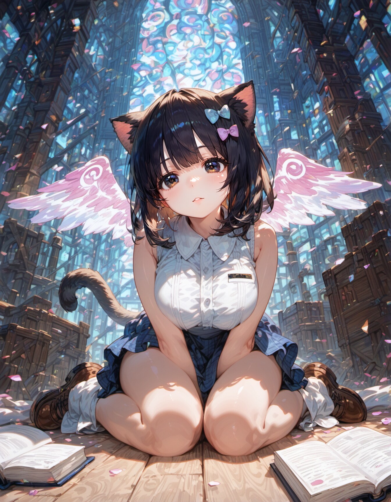 soft light emanating | の人気AIイラスト・グラビア