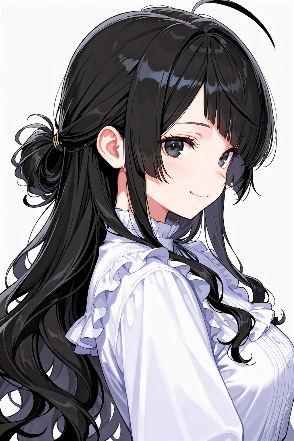 黒髪は淑女の証