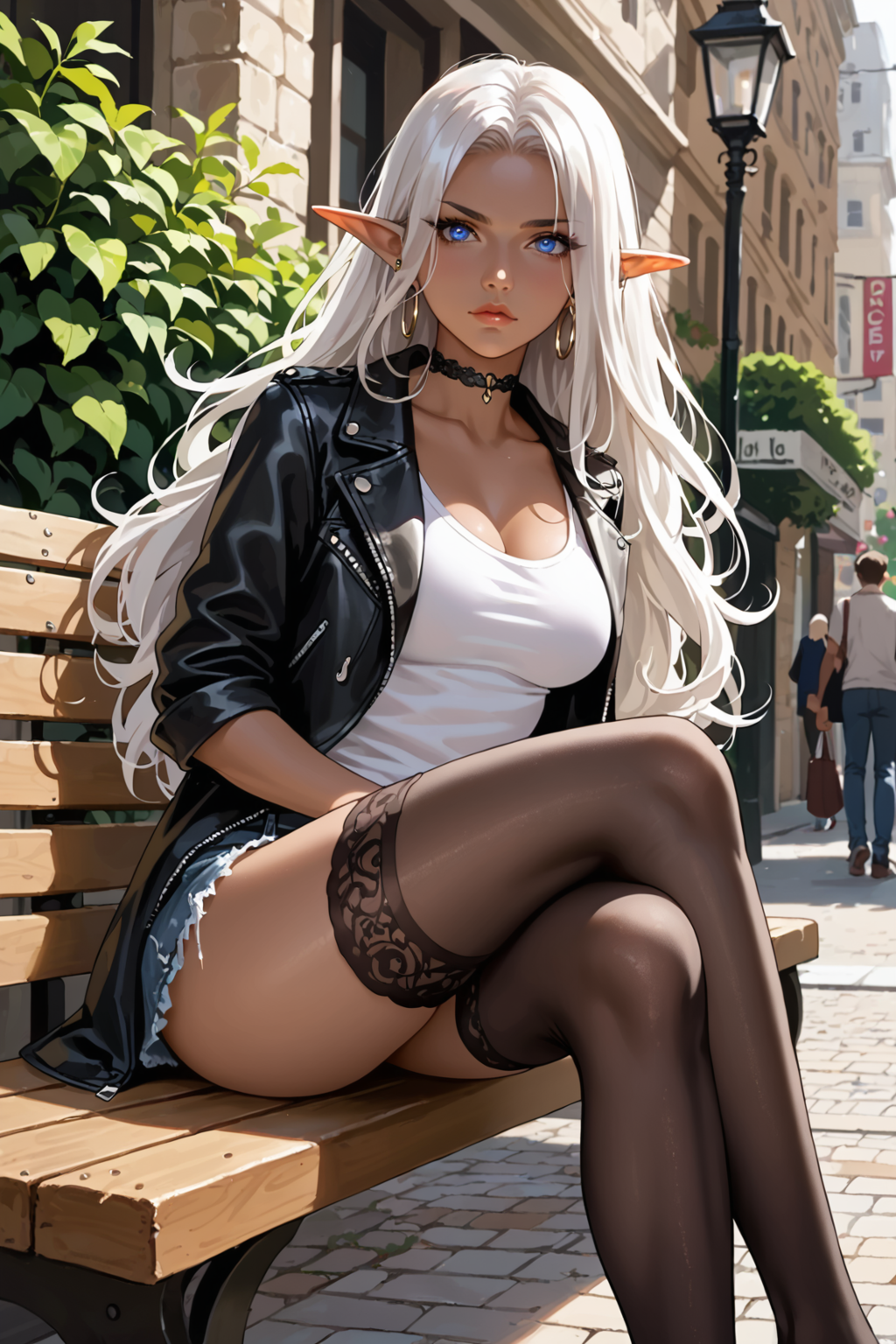 かっこいいエルフのお姉さん