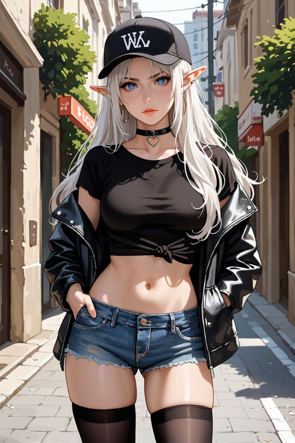 かっこいいエルフのお姉さん