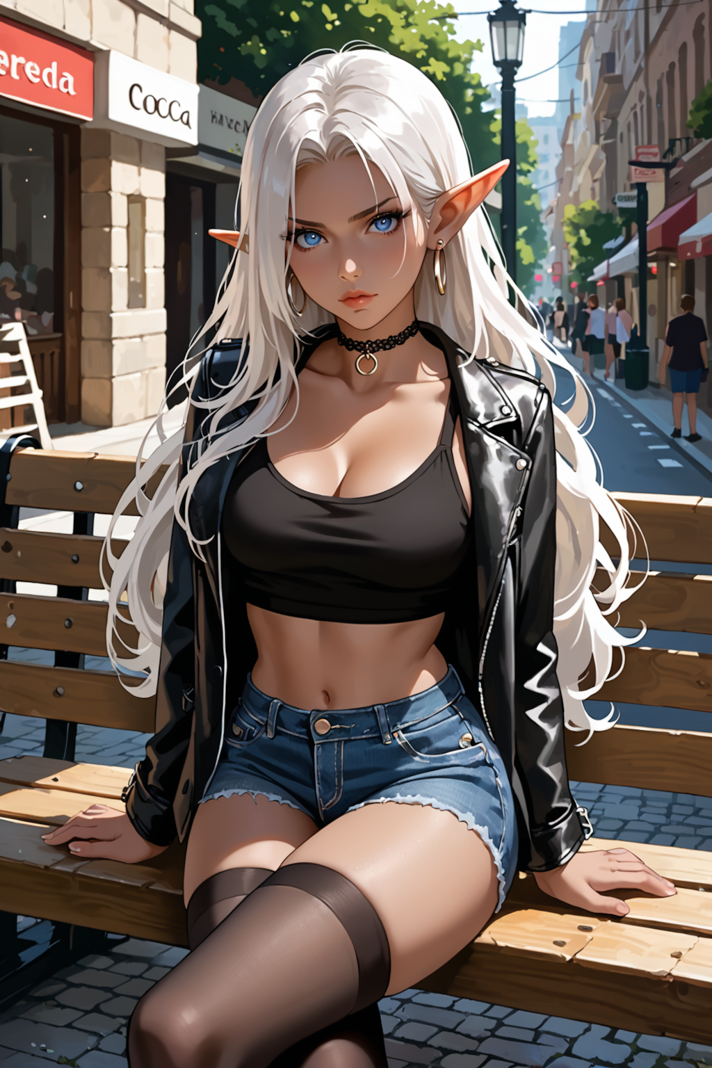 かっこいいエルフのお姉さん