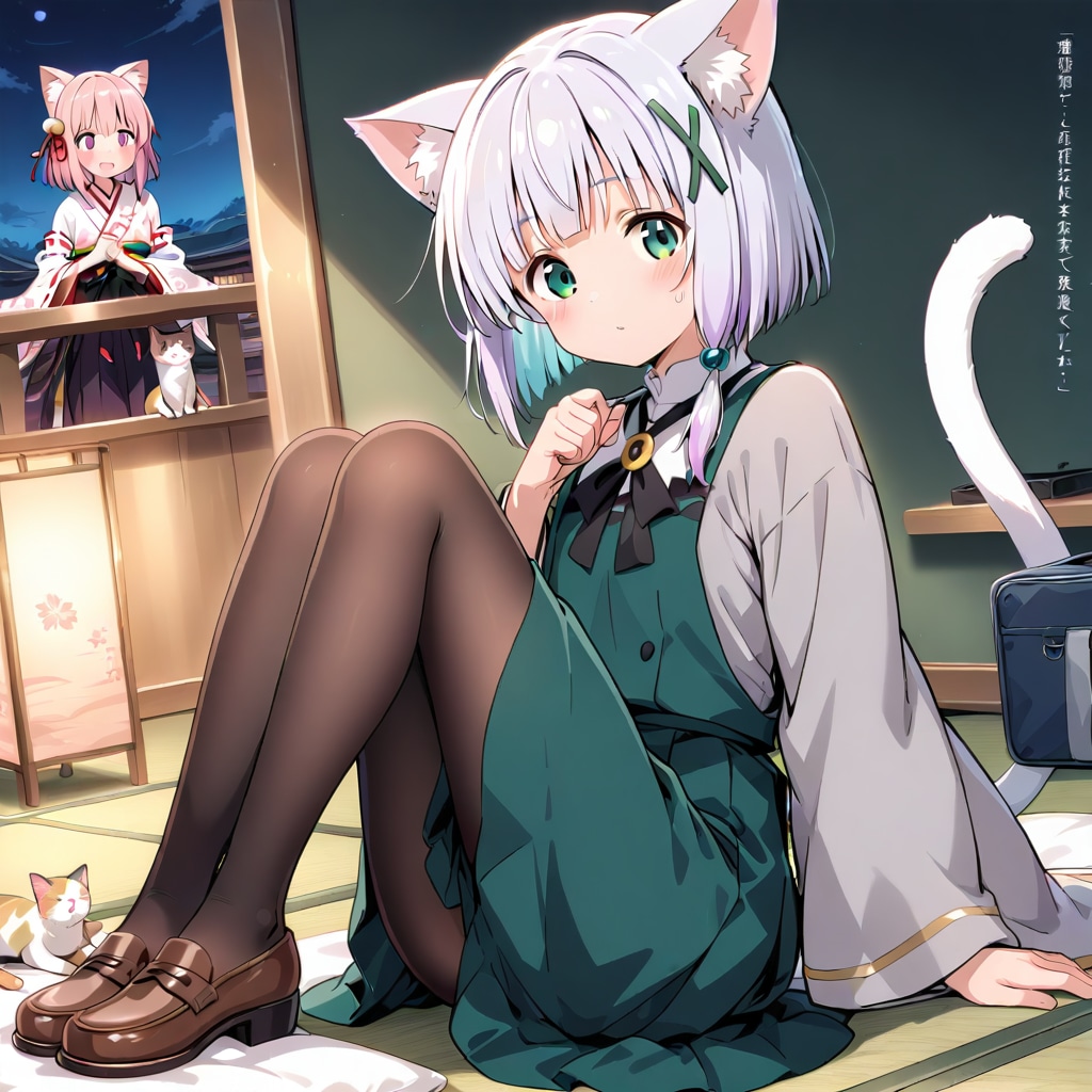 猫頼んだら猫耳少女が出てきた
