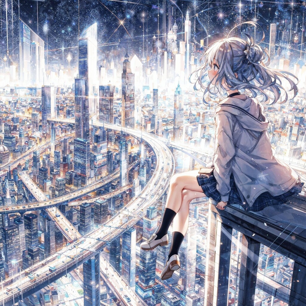 大都会を望む