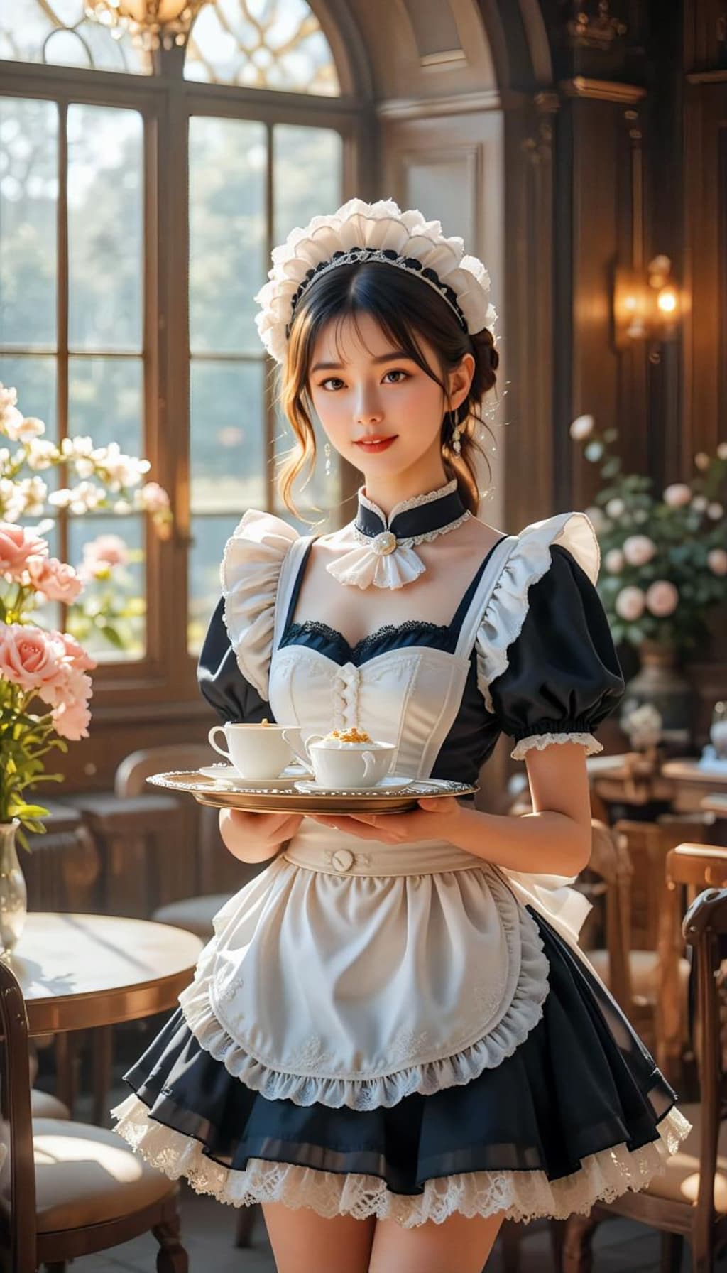 フリルメイドの君