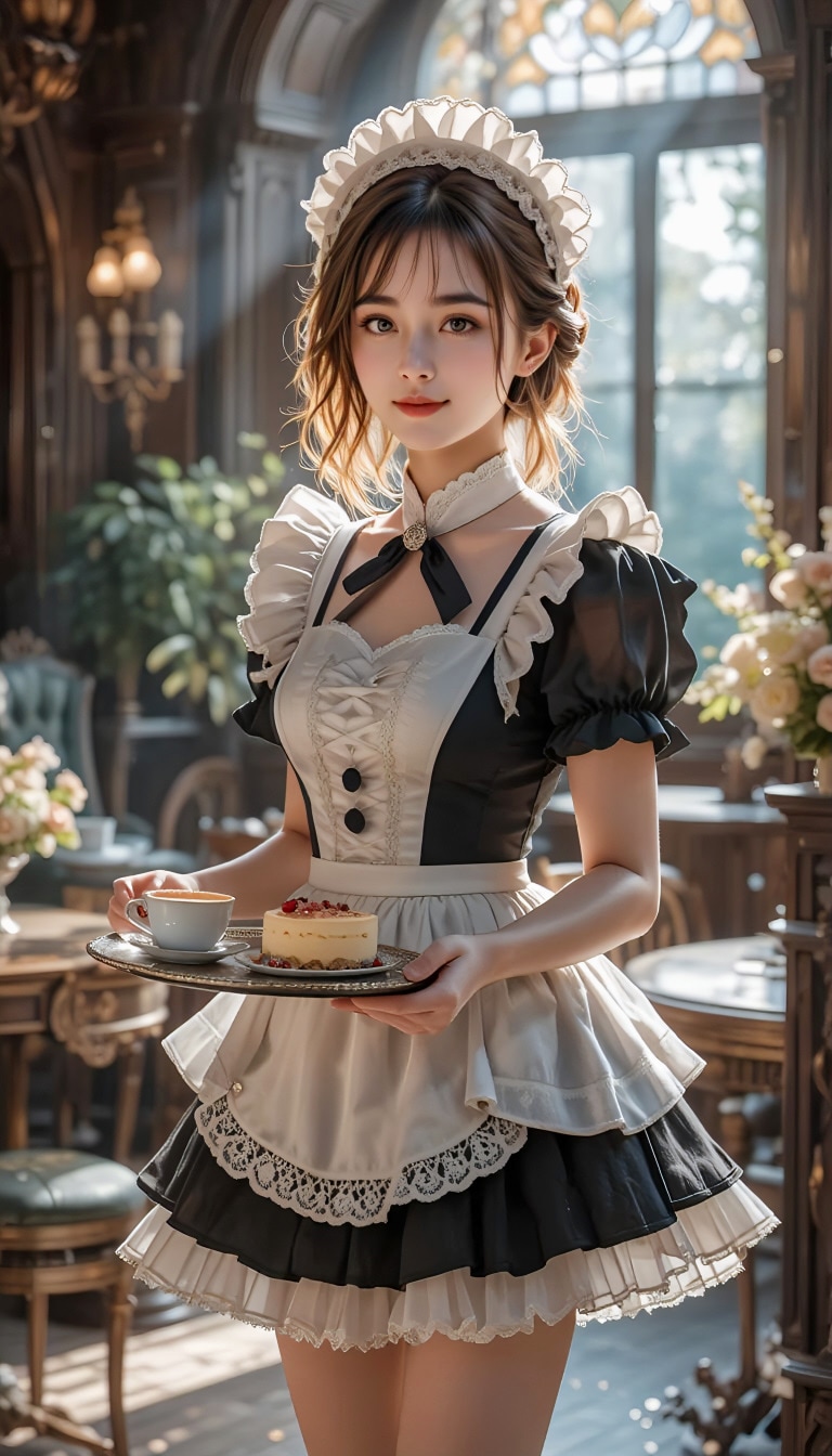 フリルメイドの君