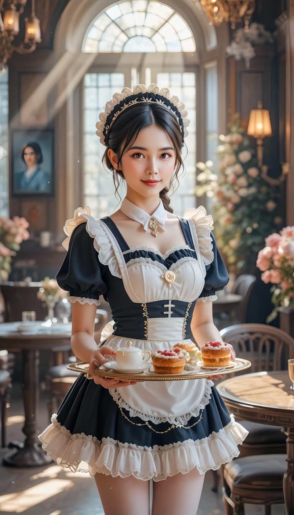 フリルメイドの君