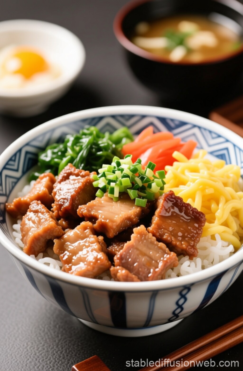 メガ肉丼（全然メガになりません）