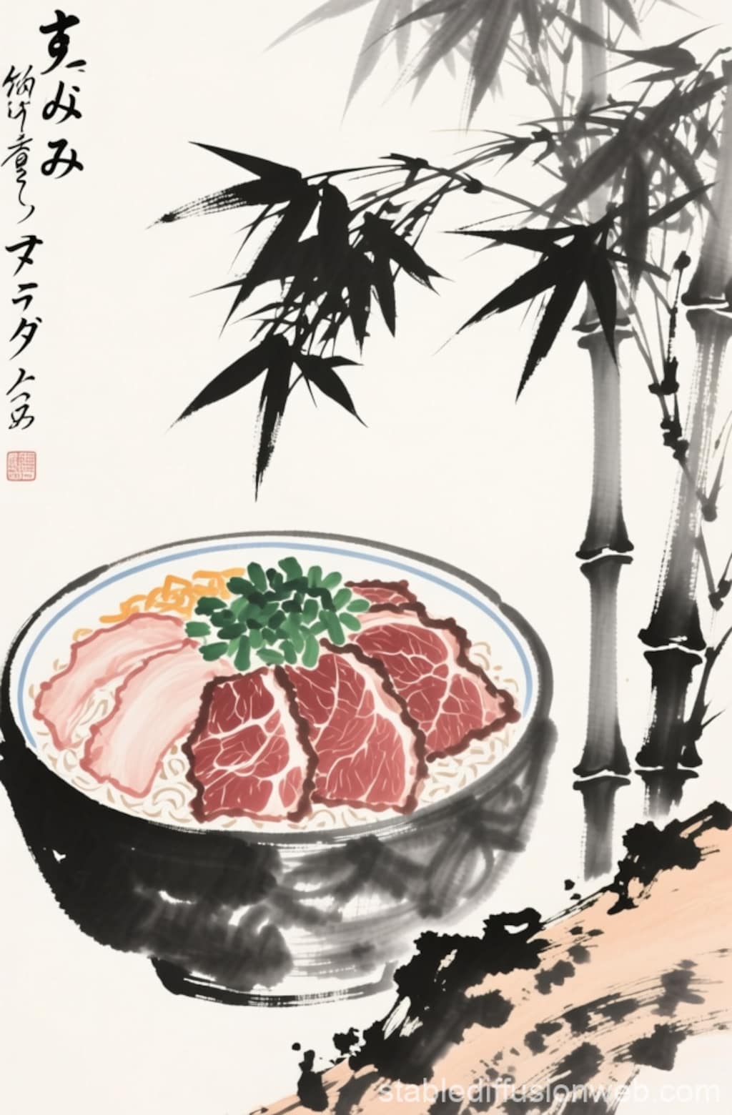 メガ肉丼（全然メガになりません）