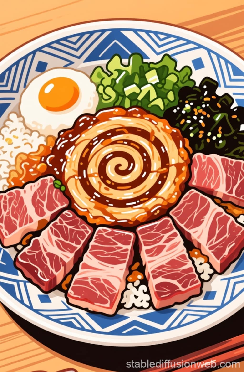 メガ肉丼（全然メガになりません）