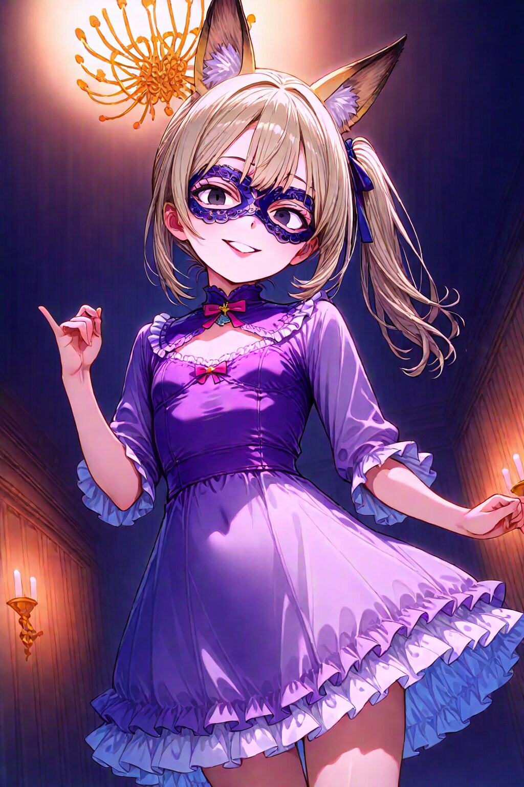 仮面舞踏会の狐娘・三女