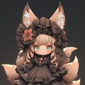 ゴスロリ狐ちゃん 4枚目