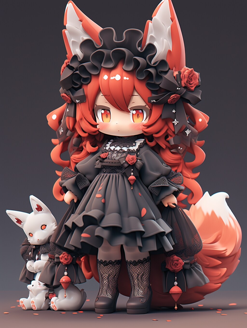 ゴスロリ狐ちゃん