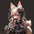 ゴスロリ狐ちゃん 3枚目