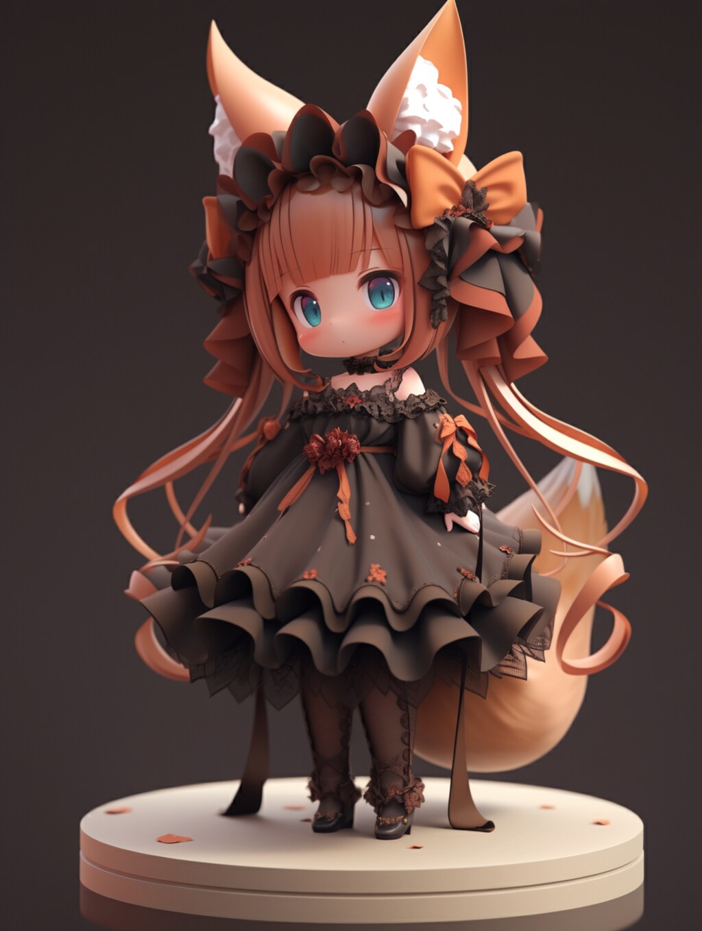 ゴスロリ狐ちゃん