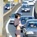 高速道路の路肩にて 5枚目